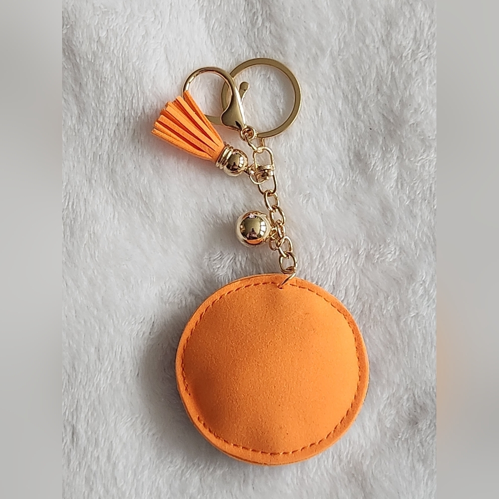 Orange and Gold Poké Ball Pokemon Keychain Bag Charm - Picture 3 of 4